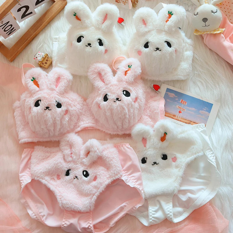 Bunny Plushie Lingerie Set