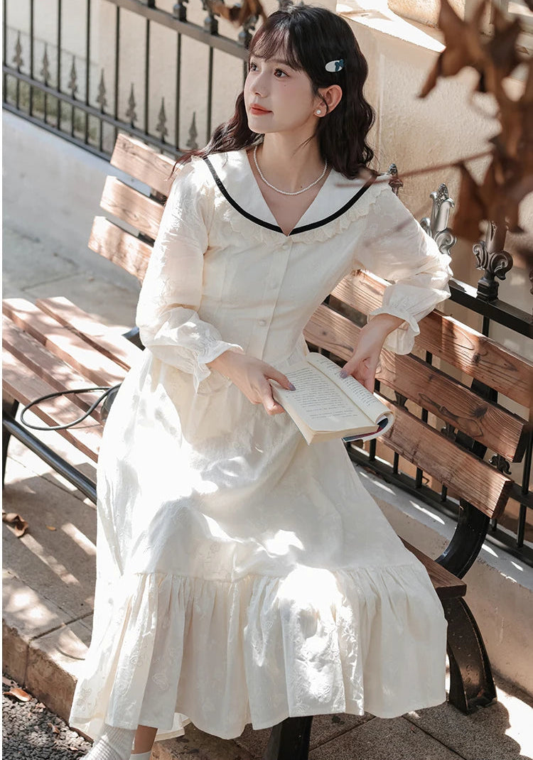 After School Japanese Vintage-Anime-Inspired Lolita Dress