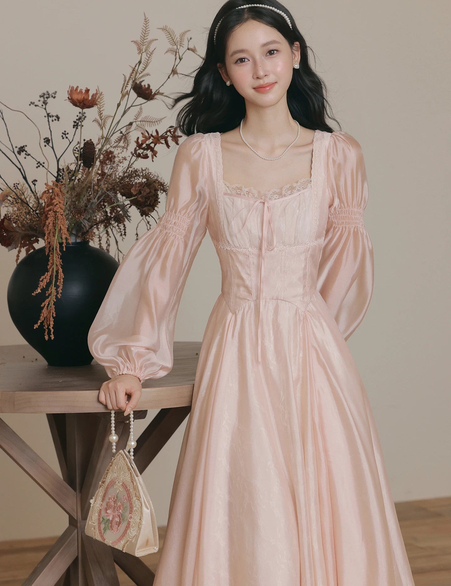 Misty Pearl Princess Dress