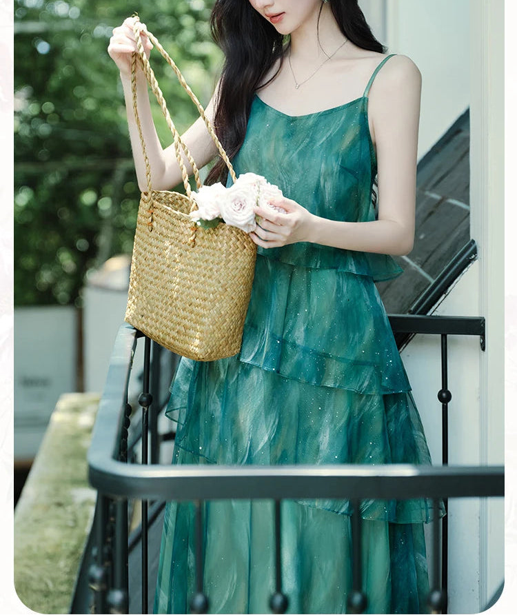 Emerald Enchant Ethereal Essence Dress
