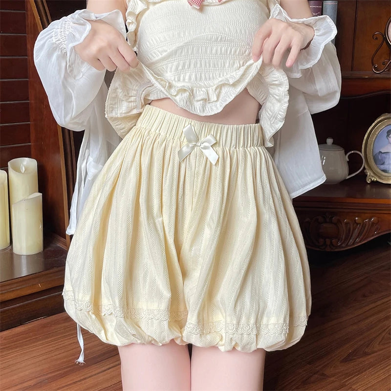 Cotton Pumpkin Shorts