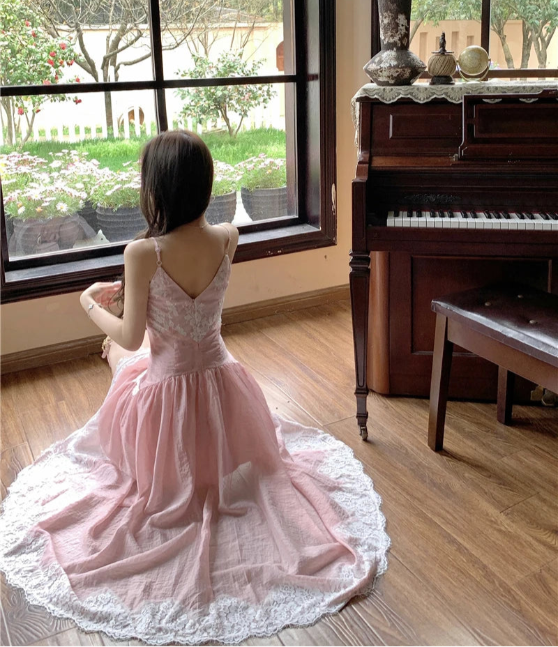 Lizy Lace Coquette Princess Dress