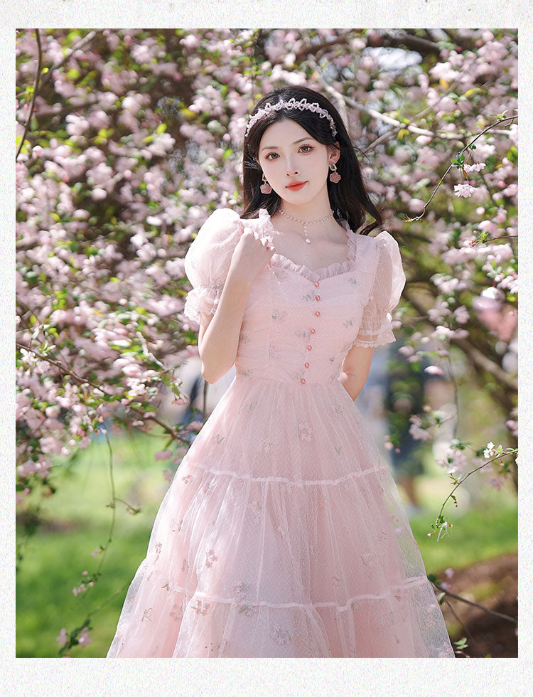 Dream Heaven Fairycore Princess Dress