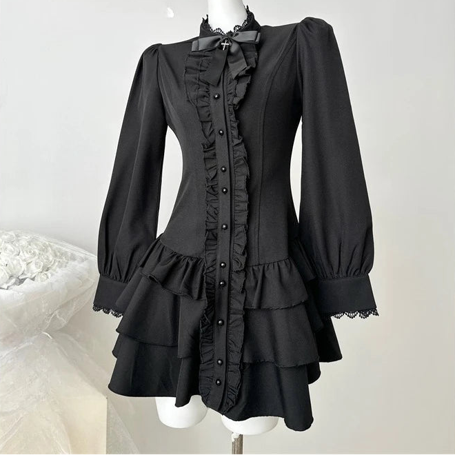 Dark Wings Romantic Gothic Dress