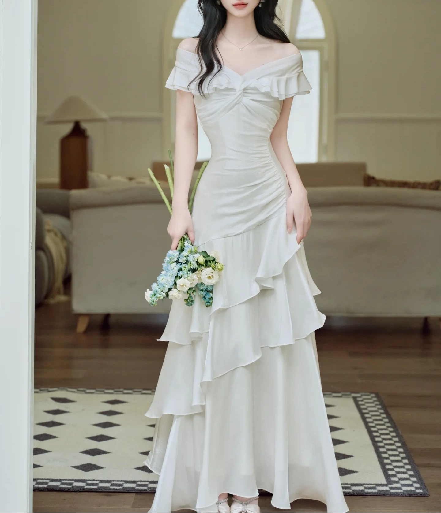 Estella Light Academia Romantic Royalcore Dress