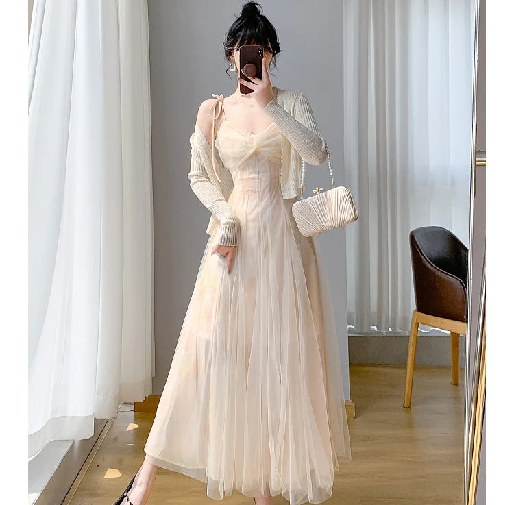 Spring Fairy Balletcore Aesthetic Dress