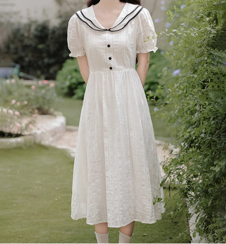 Uminohi Japanese Style Vintage-Sailor Dress