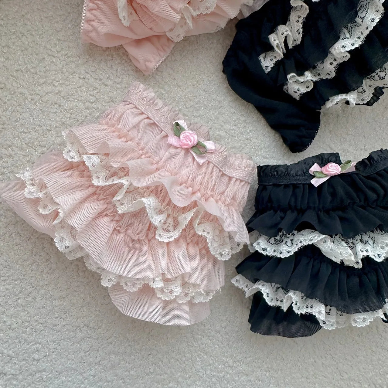 Lulu Coquette Ruffle Lingerie Set