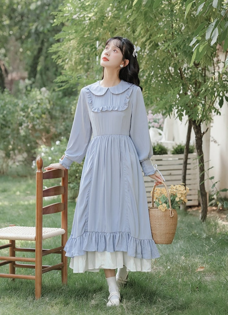Robin Blue Cottagecore Dress