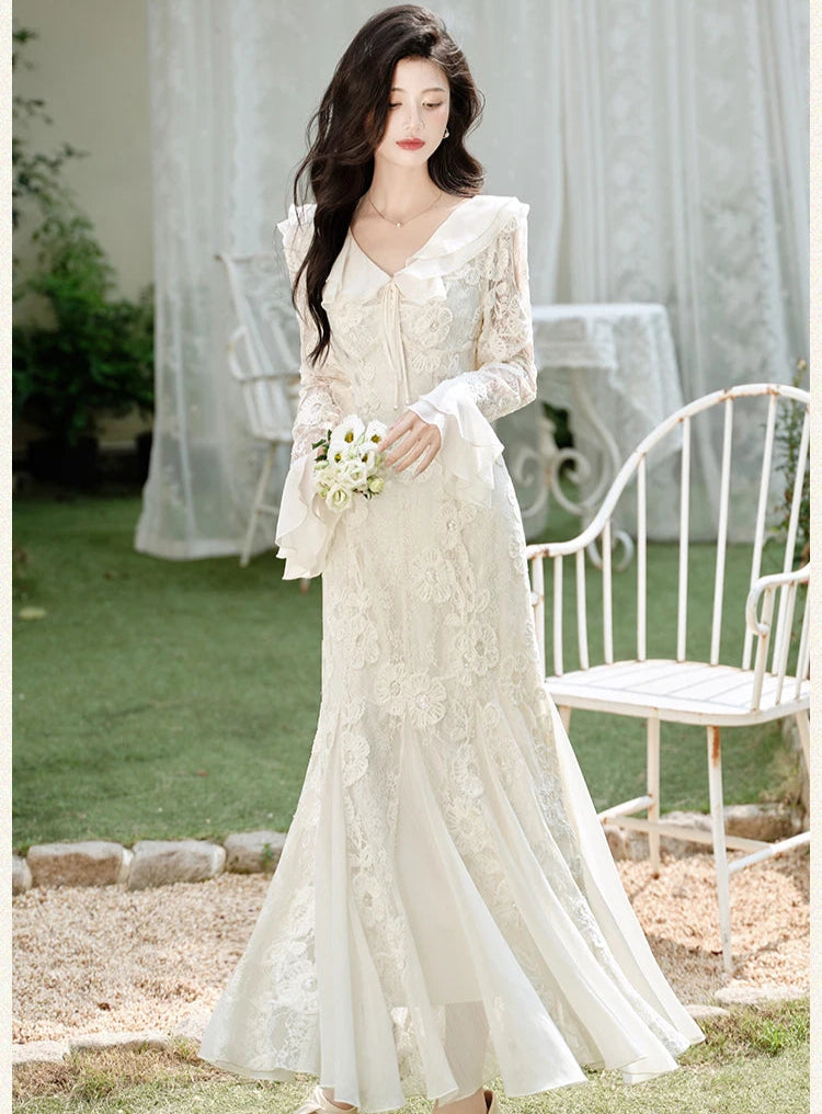 Eleonora Romantic Lace Fairycore Dress