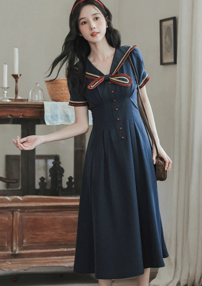 Candle Weather Japanese Style Sailor Dress