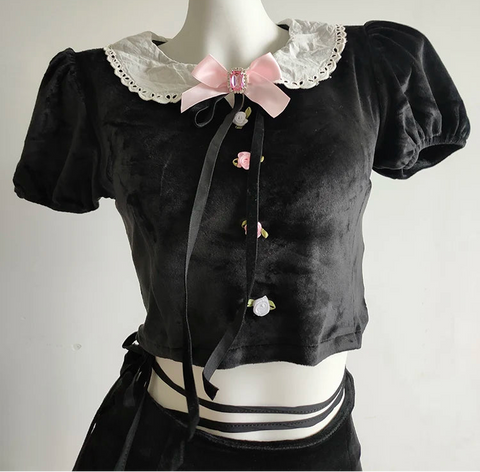 Nora Dark Coquette 2-Piece Set