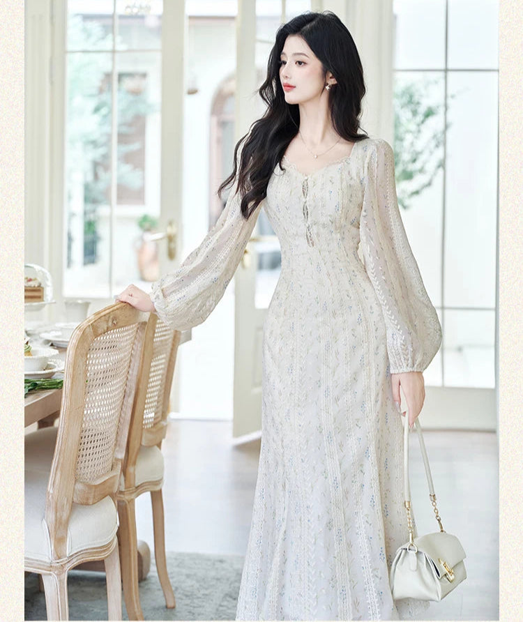 Whispering Aura Romantic Princess Dress