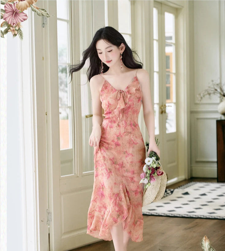 Honey Grace Romantic Floral Cottage Fairy Dress