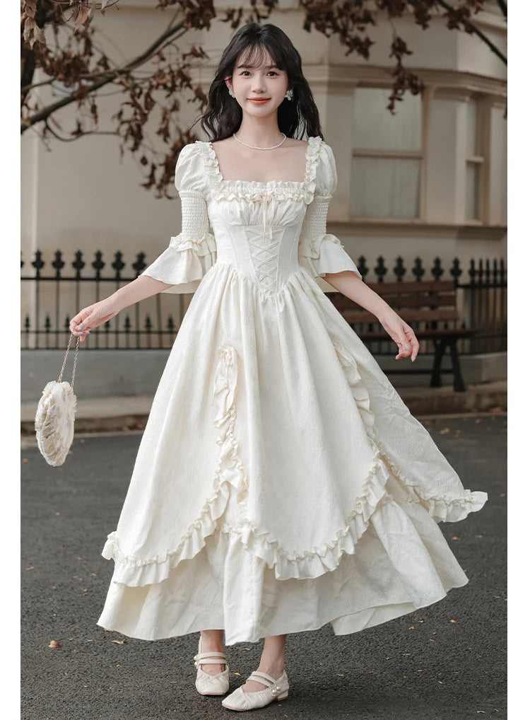 The Shy Baroness Romantic Royalcore Rococo Princess Dress