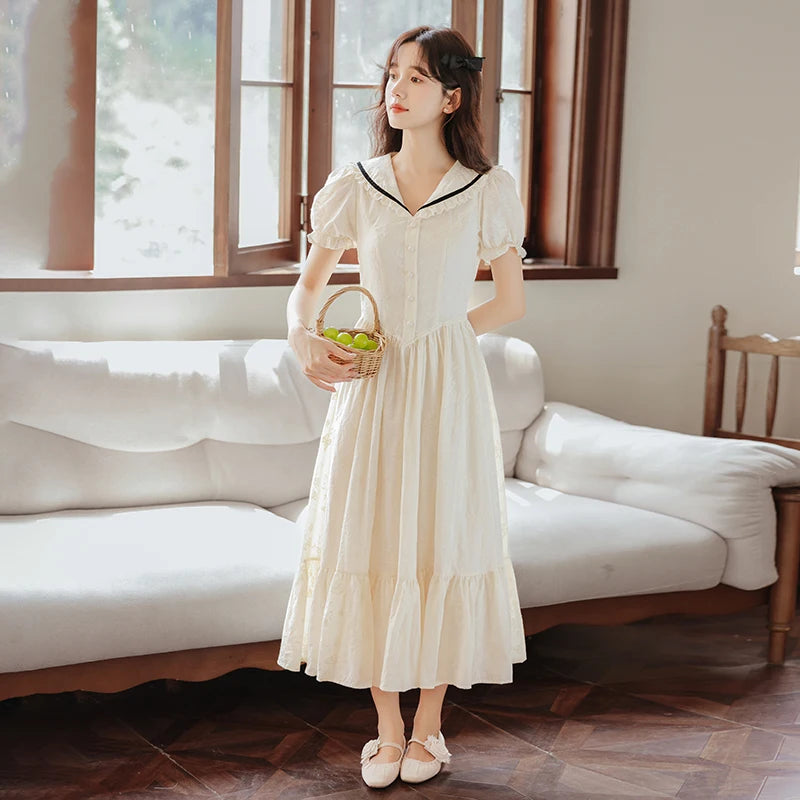 Japanese Style Vintage-Sailor Dress