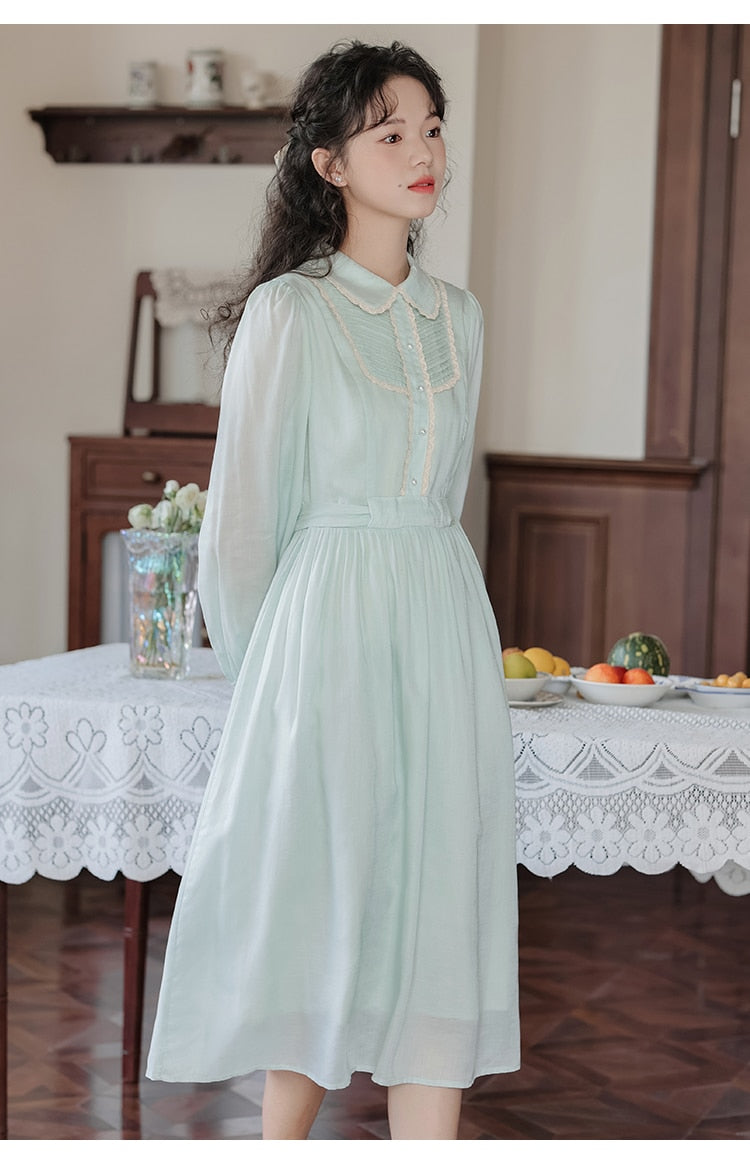 Mystery Loch Mint Vintage Inspired Dress