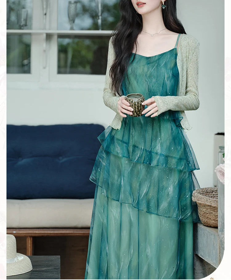 Emerald Enchant Ethereal Essence Dress