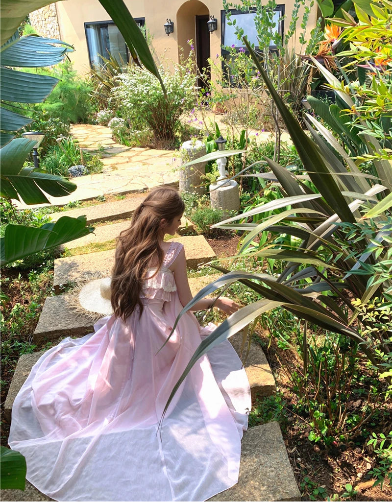 Rose Weather Pink Coquette Dress