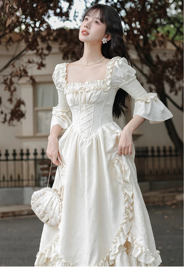The Shy Baroness Romantic Royalcore Rococo Princess Dress
