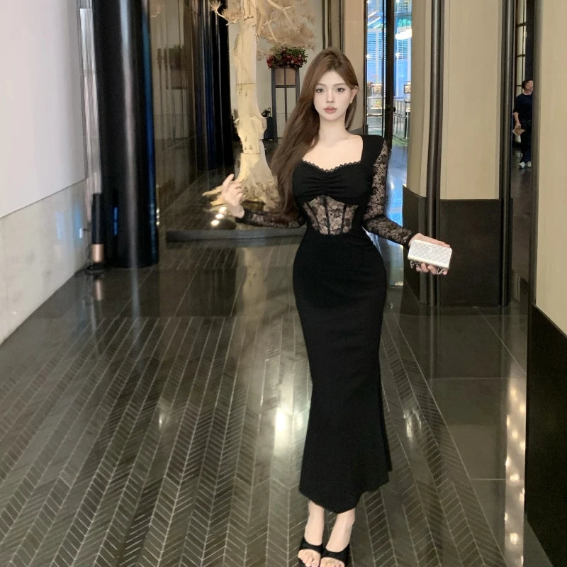 Ice Rose Dark Aesthetic Romantic Goth Dress