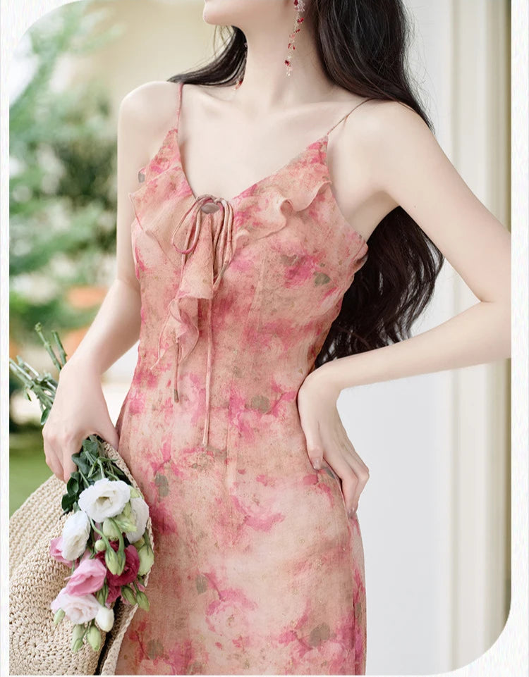 Honey Grace Romantic Floral Cottage Fairy Dress