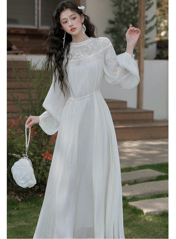 Ethereal Bohemian Fairy Dress
