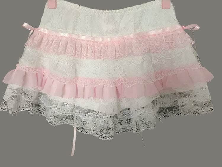 Sugar Rose Coquette Style Lace Bloomers