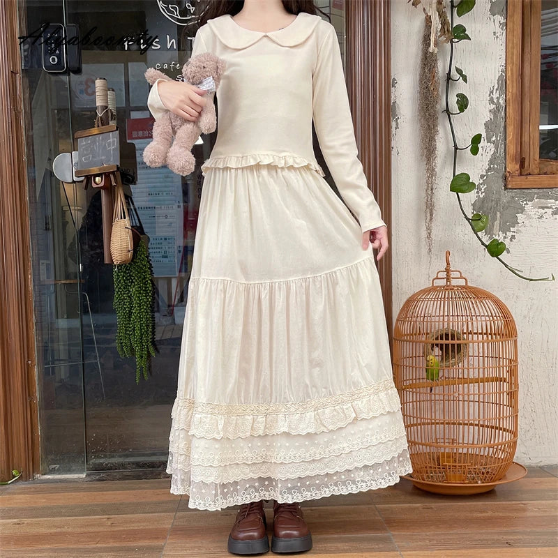 Fern River Cottagecore Skirt