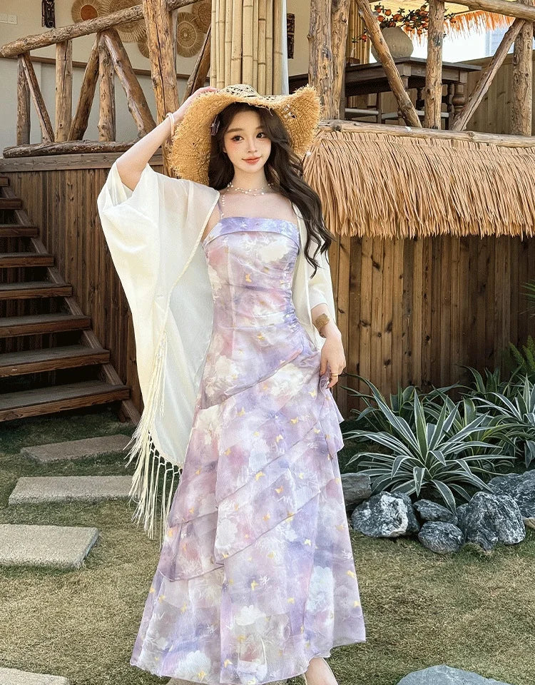 Spring Fairy Dress fairycore dresses fairycore aesthetic Spring Fairy Dress fairycore dresses fairycore aesthetic