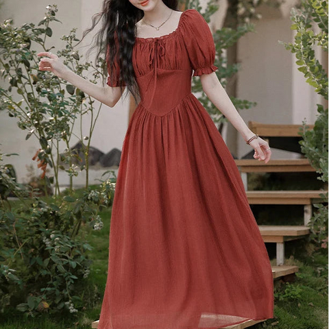 Colette Dark Cottagecore Dress