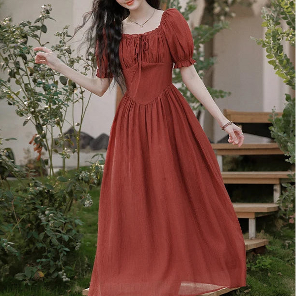 Colette Dark Cottagecore Dress