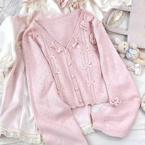 Faye Lovelybow Coquette Cardigan