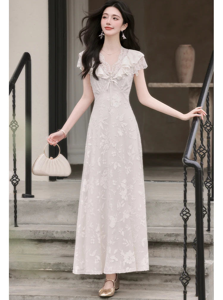 Charlotte Romantic Light Academia Dress