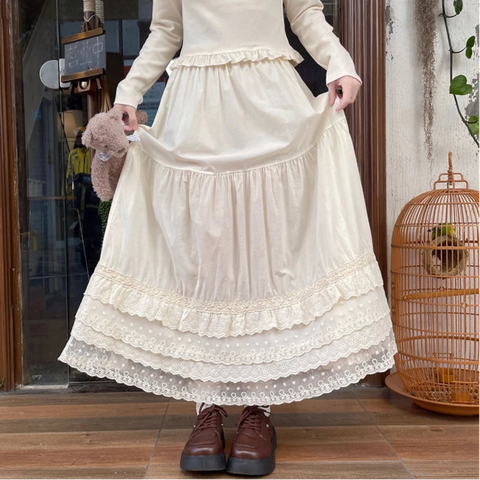 Fern River Cottagecore Skirt