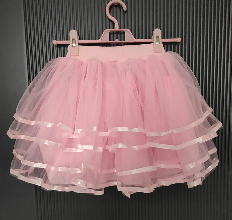 Pink Angel Coquette Style Mini Skirt