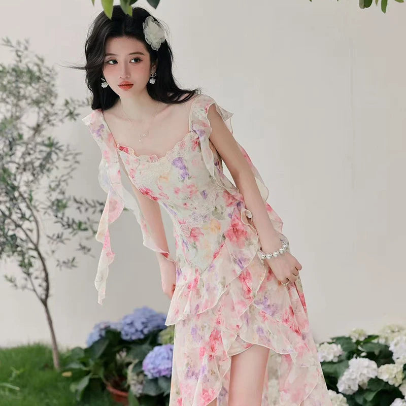 Ethereal Spring Fairy Dress