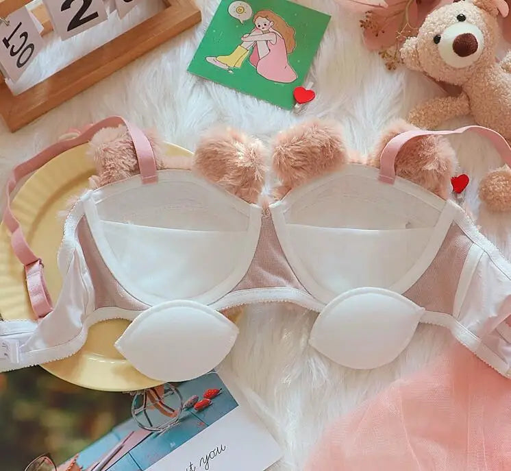 Bear Plushie Kawaii Lingerie Set