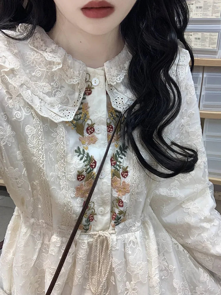 Fig Creek Fall Cottagecore Dress