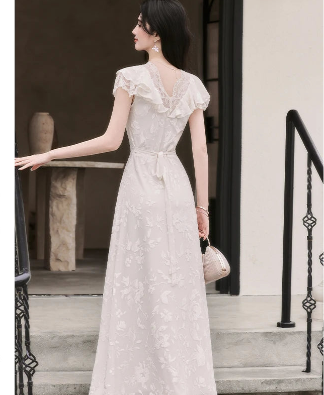 Charlotte Romantic Light Academia Dress