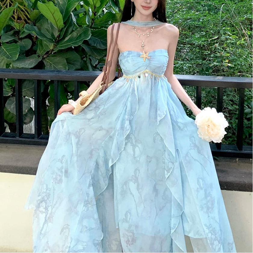 Aphrodite Ocean Goddess Dress
