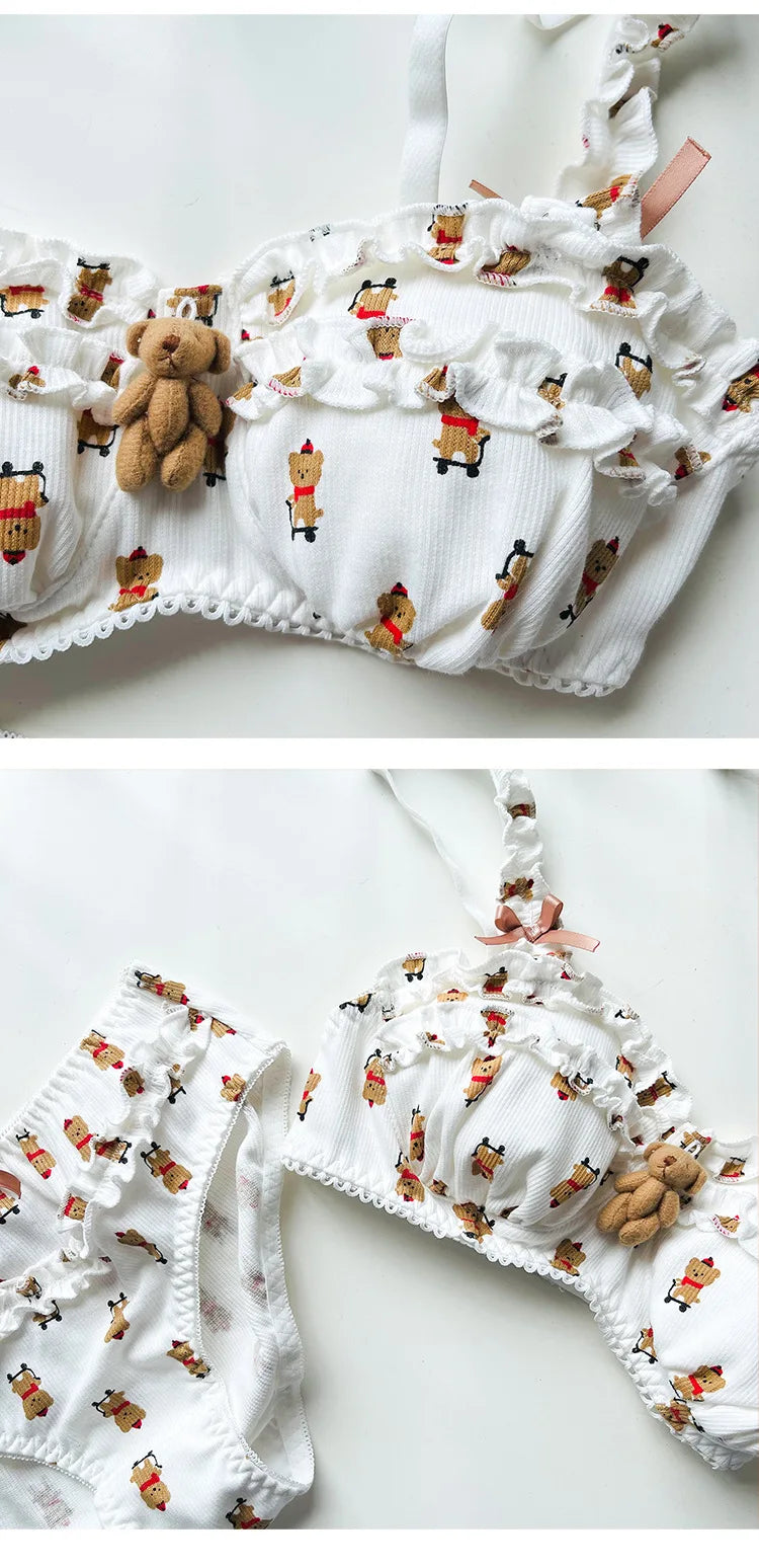 Kawaii Bear Lingerie set