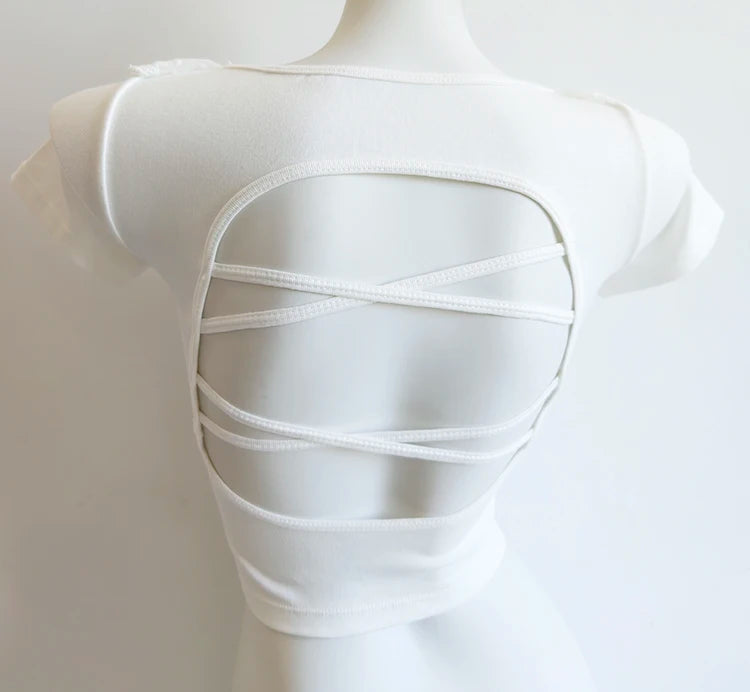 Kawaii Bunny Anime-Inspired Coquette Top – Japanese Kawaii Aesthetic Outfit