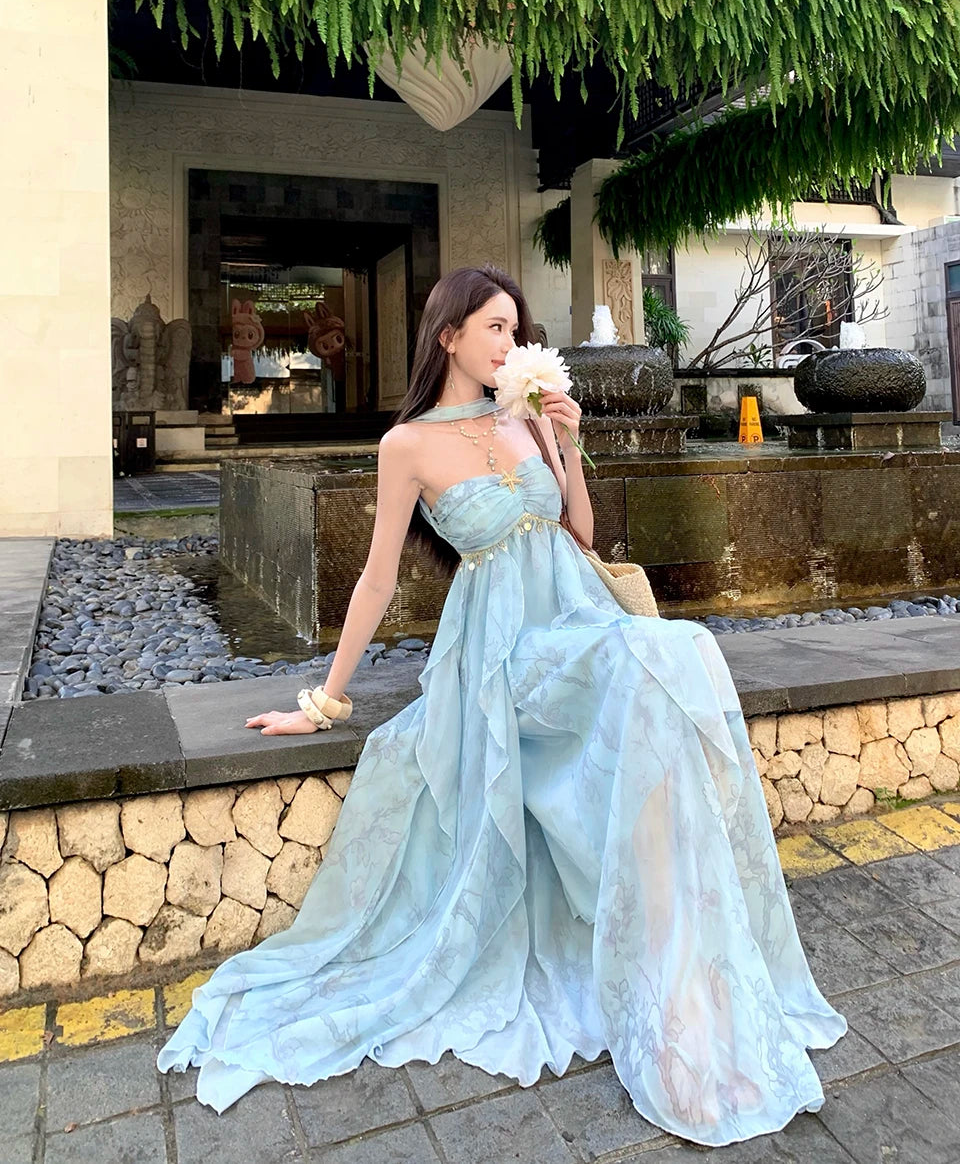 Aphrodite Ocean Goddess Dress