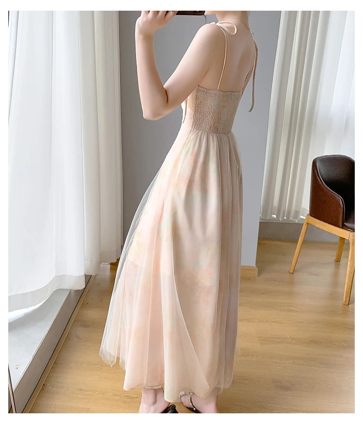 Spring Fairy Balletcore Aesthetic Dress