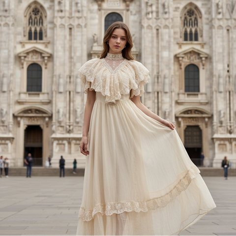 Vintage Lace Gunne Sax Dress