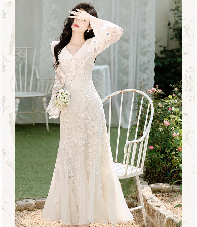 Eleonora Romantic Lace Fairycore Dress