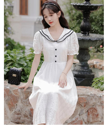 Uminohi Japanese Style Vintage-Sailor Dress