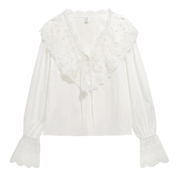 Karina Light Academia Blouse