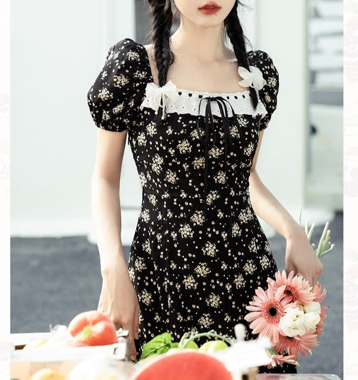 Vintage-40s Inspired Retro Dress Retro Fairy Dress Vintage 40s Dress